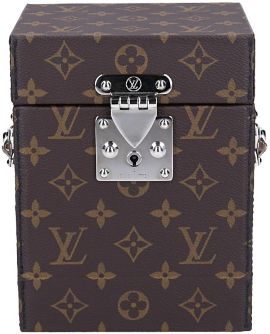 LOUIS VUITTON COFFRET 1 MONTRE UHRENBEWEGER AUS MONOGRAM MACASSAR CANVAS (P00991)