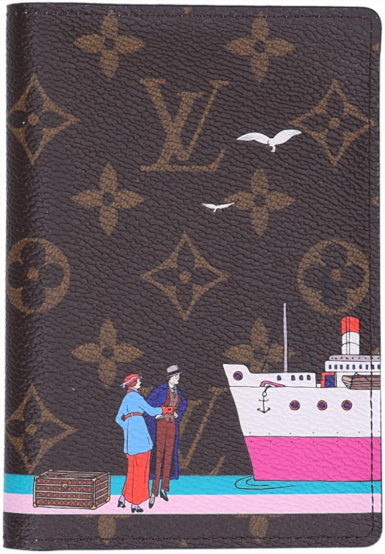 LOUIS VUITTON REISEPASSHÜLLE AUS MONOGRAM CANVAS (M62144)