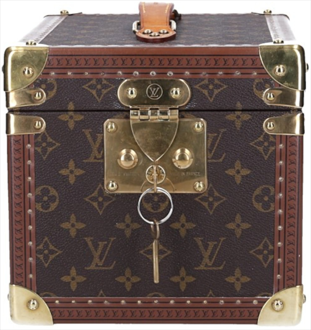 LOUIS VUITTON BOÎTE FLACONS BEAUTY-CASE AUS MONOGRAM CANVAS IN VUITTONITE (M21828)